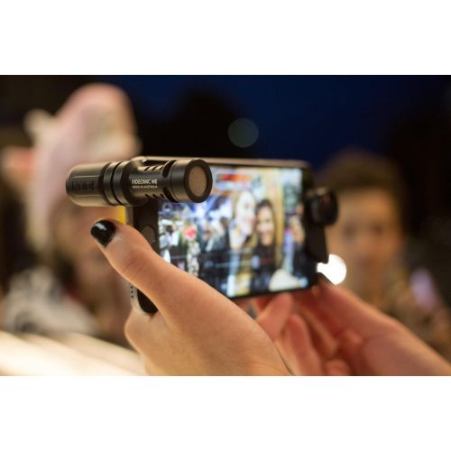 로데 RØDE Microphones Rode VideoMic Me Compact TRRS Cardioid Mini-Shotgun Microphone for Smartphones