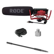 RØDE Microphones Rode VideoMic Microphone Pack with Rycote Lyre Mount, Boom Pole, Screw Adapter and Extension Cable