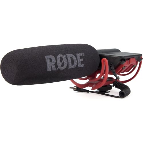 로데 RØDE Microphones Rode VideoMic Microphone Pack with Rycote Lyre Mount, Boom Pole, Screw Adapter and Extension Cable