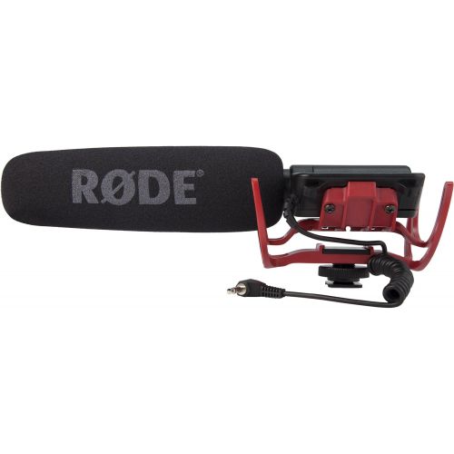 로데 RØDE Microphones Rode VideoMic Microphone Pack with Rycote Lyre Mount, Boom Pole, Screw Adapter and Extension Cable