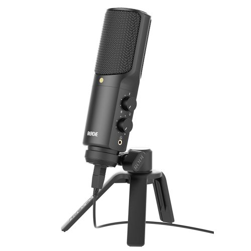 로데 [아마존베스트]Rode NT-USB Versatile Studio-Quality USB Cardioid Condenser Microphone,Black