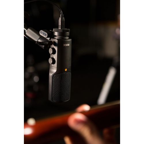 로데 [아마존베스트]Rode NT-USB Versatile Studio-Quality USB Cardioid Condenser Microphone,Black