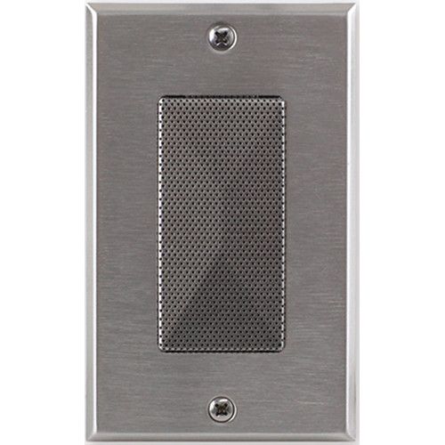  RDL RDDSSP1A 2W Decora-Style 8 Ohm Loudspeaker (Stainless steel)