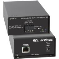 RDL SF-NP40DE Dante to 40W Stereo Power Amplifier (Export Model)