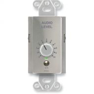 RDL DS-RLC10KM Remote Level Control with Muting, Rotary (Stainless Steel)