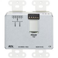 RDL DD-RN42 4x2 I/O Wall-Mounted Bidirectional Mic/Line Dante Interface (White)
