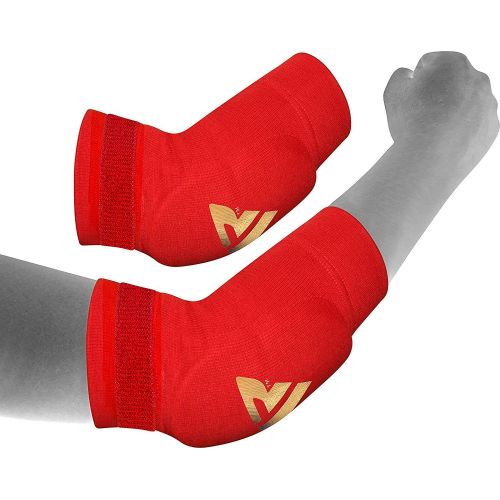  RDX MMA Elbow Support Brace Sleeve Pads Guard Bandage Elasticated Shield Protector