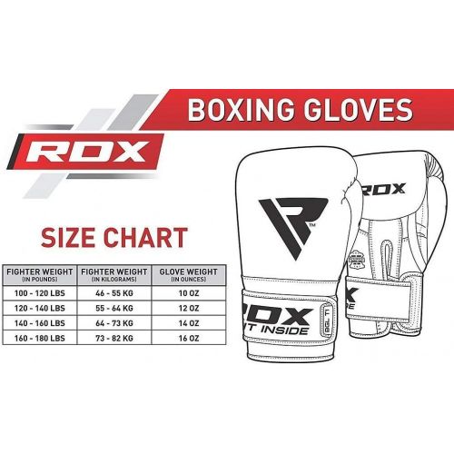  RDX Elite Boxing Gloves Training Sparring Punching Glove Cow Hide Leather Kickboxing Muay Thai Fighting Bag Mitts