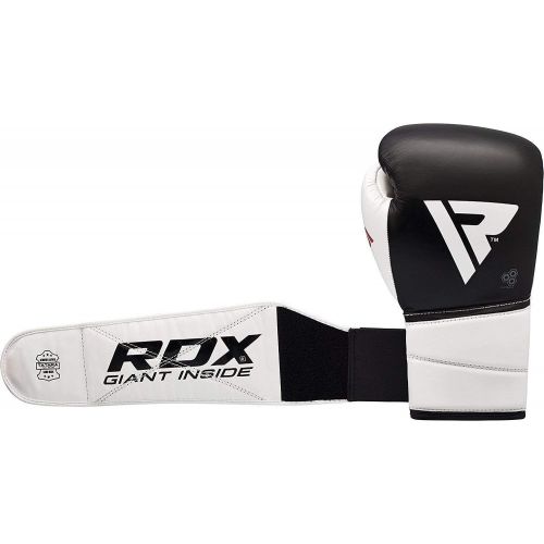  RDX Boxing Gloves Training Sparring Punching Glove Cow Hide Leather Muay Thai Fighting Bag Mitts Kickboxing