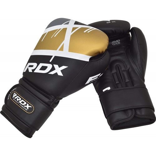  RDX Ego Boxing Gloves Muay Thai Training Professional Maya Hide Leather Sparring Punching Bag Mitts Kickboxing Fighting