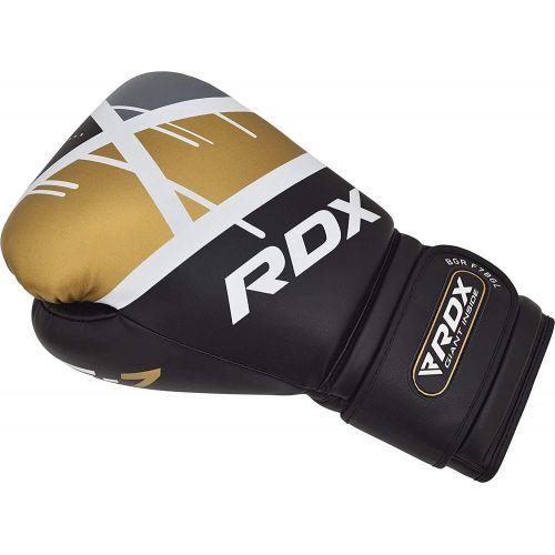  RDX Ego Boxing Gloves Muay Thai Training Professional Maya Hide Leather Sparring Punching Bag Mitts Kickboxing Fighting