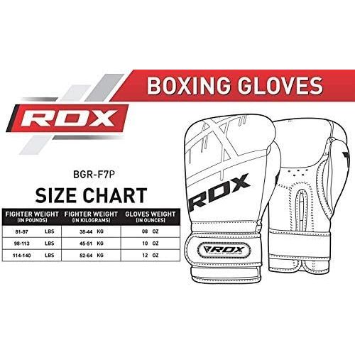  RDX Ego Boxing Gloves Muay Thai Training Professional Maya Hide Leather Sparring Punching Bag Mitts Kickboxing Fighting