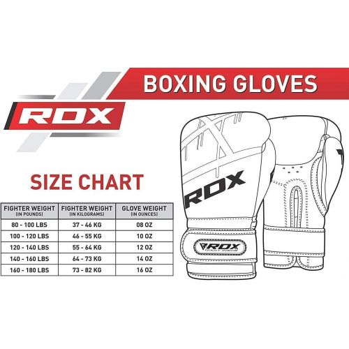  RDX Ego Boxing Gloves Muay Thai Training Professional Maya Hide Leather Sparring Punching Bag Mitts Kickboxing Fighting