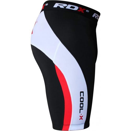  RDX MMA Mens Thermal Compression Shorts Groin Cup Boxing Training Guard Base Layer Fitness Running Exercise