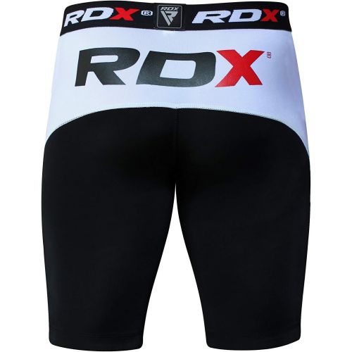  RDX MMA Mens Thermal Compression Shorts Groin Cup Boxing Training Guard Base Layer Fitness Running Exercise