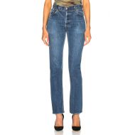 REDONE Reconstructed Pocket Straight Leg Levis Jean