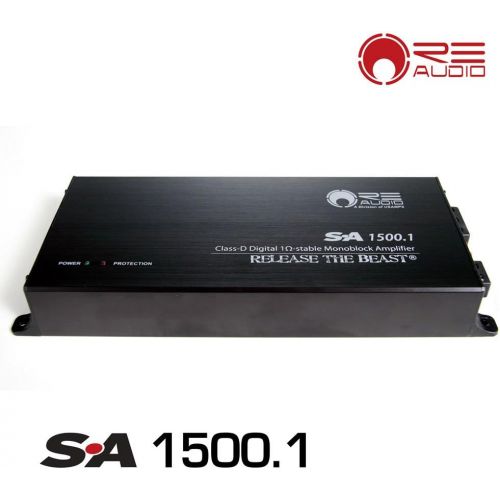  [무료배송]REAudio SA 1500.1 1800W Monoblock SA Series Class D Amplifier