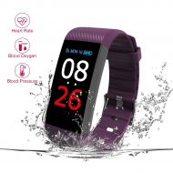 READ New Fitness Tracker, Heart Rate Monitor, IP67 Waterproof Smart Bracelet with Camera Remote Shoot, Activity Fitness Wristband R11 Pedometer for Bluetooth Android and iOS