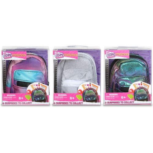  [아마존베스트]Real Littles - Micro Backpack - 3 Pack with 18 Stationary Surprises Inside! - Styles May Vary