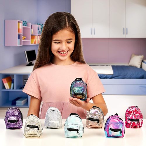  [아마존베스트]Real Littles - Micro Backpack - 3 Pack with 18 Stationary Surprises Inside! - Styles May Vary