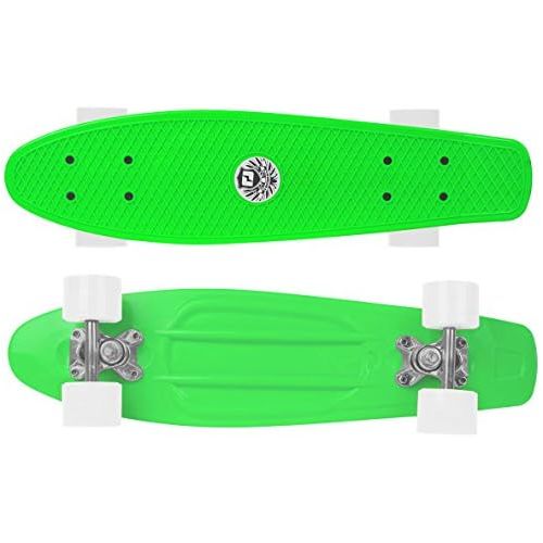  Reaper Skateboard LB Mini Longboard Retro gruen