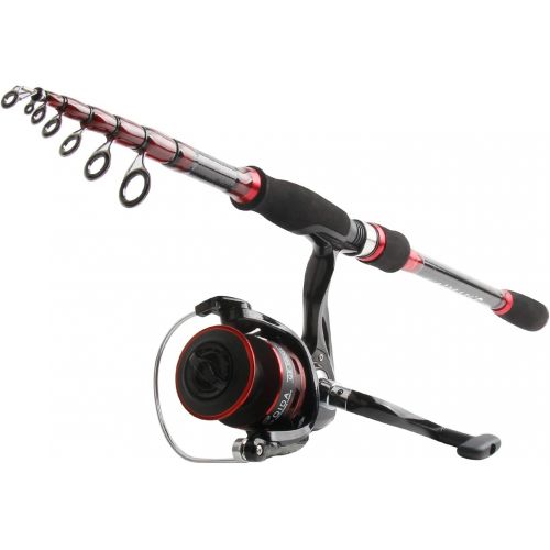  [아마존베스트]REAWOW Telescopic Fishing Rod and Reels Combo Portable Carbon Super Light Fishing Rod Bass Fishing Reel Sea Fishing Reels Spinning Wheel Reel