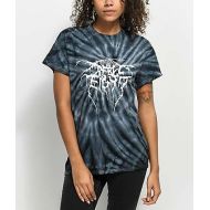 REBEL8 Pagan Black Spiral Tie Dye T-Shirt