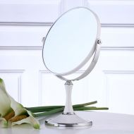 REBUNE High-End Desktop Double-Sided Rotating Mirror Princess Mirror Vanity Fashion Mirror 6 inch