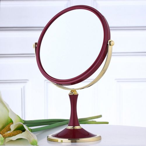  REBUNE High-End Desktop Double-Sided Rotating Mirror Princess Mirror Vanity Fashion Mirror 6 inch