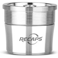 RECAPS Stainless Steel Refillable Filter Reusable Pod Compatible with Illy Machines 1 Piece