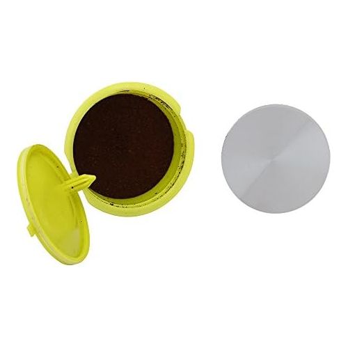  RECAPS Edelstahl Espresso Kaffee Tamper Fuellung Werkzeug Kompatibel Mit Dolce Gusto Maschine wiederverwendbare nachfuellbare Kapseln 41 mm