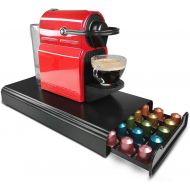 [아마존베스트]RECAPS Coffee Pod Holder Storage Drawer Compatible with Nespresso Coffee Pods Kitchen Organizer Cast Iron