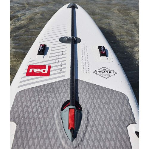  RED Red Paddle Co 14 x 27 Elite MSL/RSS Inflatable Stand Up Paddleboard White/Grey/Orange