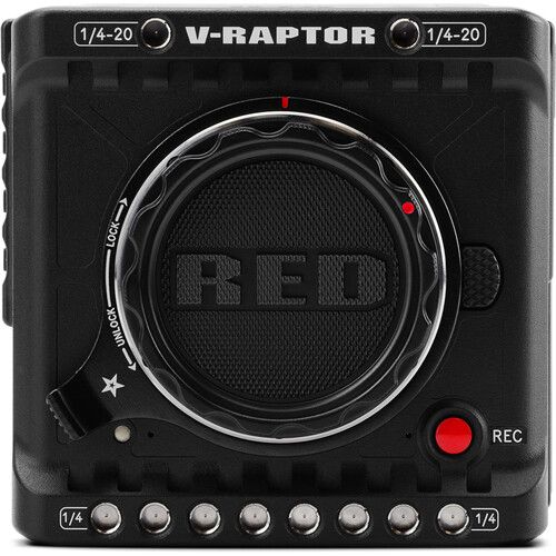  RED DIGITAL CINEMA V-RAPTOR 8K VV DSMC3 Camera (Canon RF, Black)