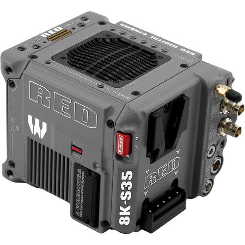  RED DIGITAL CINEMA V-RAPTOR RHINO 8K S35 Camera (Canon RF, Gray)