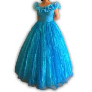 RED DOT BOUTIQUE 8022 - Princess Cinderella Adult Women Cosplay Costume Dress
