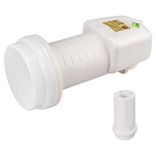  [아마존베스트]-Service-Informationen Opticum Easyfind Universal-LNB (mit integrierter Easy-Find-Satfinder-Farb-LED) weiss