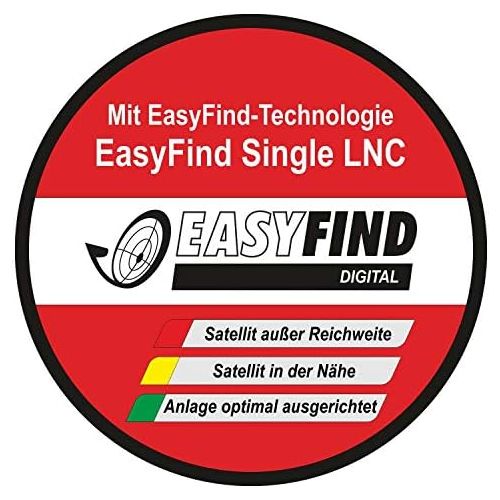  [아마존베스트]-Service-Informationen Opticum Easyfind Universal-LNB (mit integrierter Easy-Find-Satfinder-Farb-LED) weiss