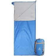 [아마존베스트]REDCAMP Ultra Lightweight Sleeping Bag for Backpacking, Comfort for Adults Warm Weather, with Compression Sack