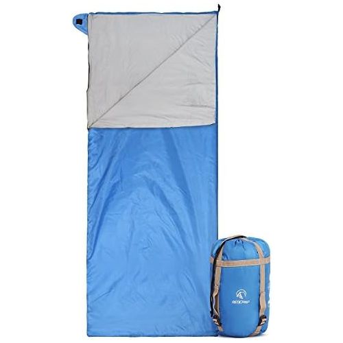  [아마존베스트]REDCAMP Ultra Lightweight Sleeping Bag for Backpacking, Comfort for Adults Warm Weather, with Compression Sack