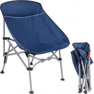 REDCAMP Portable Compact Camping Chair, Heavy?Duty?Folding?Backpacking?Chair?with?Carry?Bag?for?Hiking,?Picnic,?Travel,?300lbs?Capacity