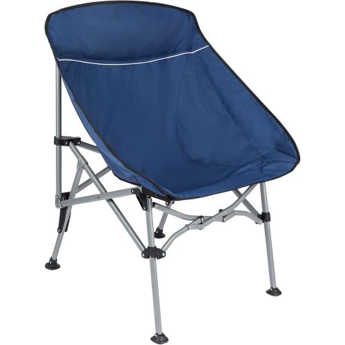  REDCAMP Portable Compact Camping Chair, Heavy?Duty?Folding?Backpacking?Chair?with?Carry?Bag?for?Hiking,?Picnic,?Travel,?300lbs?Capacity