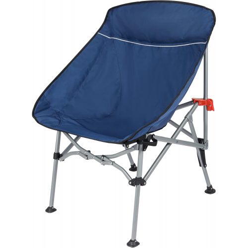  REDCAMP Portable Compact Camping Chair, Heavy?Duty?Folding?Backpacking?Chair?with?Carry?Bag?for?Hiking,?Picnic,?Travel,?300lbs?Capacity
