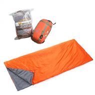 REDCAMP Weanas Lightweight Compact Outdoor Camping Envelope Sleeping Bag Comfortable Durable Waterproof for Summer School Hiking Backpacking Travel Adventurer New Extra Size Launched
