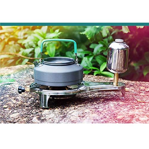  REDCAMP LI-GELISI Alcohol Gasifier Camping Stove Stainless Steel Backpacking Stove Burning Stoves for Picnic BBQ Camp Hiking