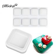 Cookie Cutter |Cake Molds|Baking Accessories 3D Square Stone Shaped Silicone Cake Moluds Set DIY Baking Mold Cake Mousse Pan Mold|By REDDEATH