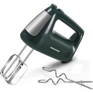 [아마존베스트]REDMOND Hand Mixer Electric 5-Speed Handheld Mixer Compact with Turbo Function, Egg Beaters, Dough Hooks for Kitchen Whipping Mixing Baking, 250W(Green)