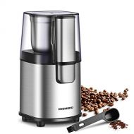 [아마존베스트]REDMOND Coffee Grinder Electric, Coffee Bean and Spice Grinder with 2.8 OZ/80 G Removable Stainless Steel Bowl For 12 Cups Of Coffee, 160W