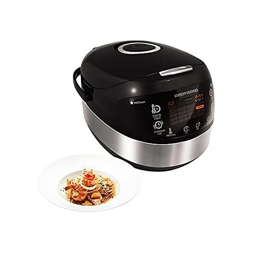  REDMOND Multivarka RMC M95 RU (Russian), multi cooker with 17 cooking programs (express, sous video cooking, yogurt, steamer, baby food, etc.), LCD touch display, 5 litres