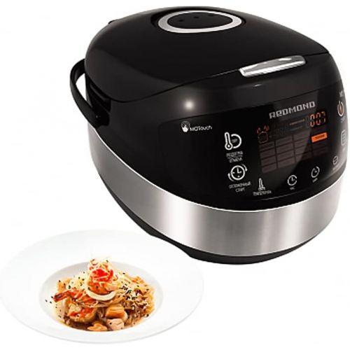  REDMOND Multivarka RMC M95 RU (Russian), multi cooker with 17 cooking programs (express, sous video cooking, yogurt, steamer, baby food, etc.), LCD touch display, 5 litres